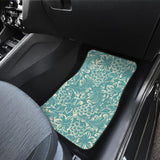 Classic Hand Drawn Grape Pattern Front And Back Car Mats