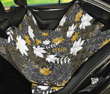 Beautiful Gold Autumn Maple Leaf Pattern Dog Car Seat Covers