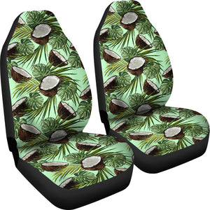 Coconut Pattern Print Design 02 Universal Fit Car Seat Covers