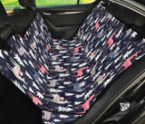 Deers Winter Christmas Pattern Dog Car Seat Covers