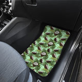 Coconut Pattern Print Design 02 Front Car Mats