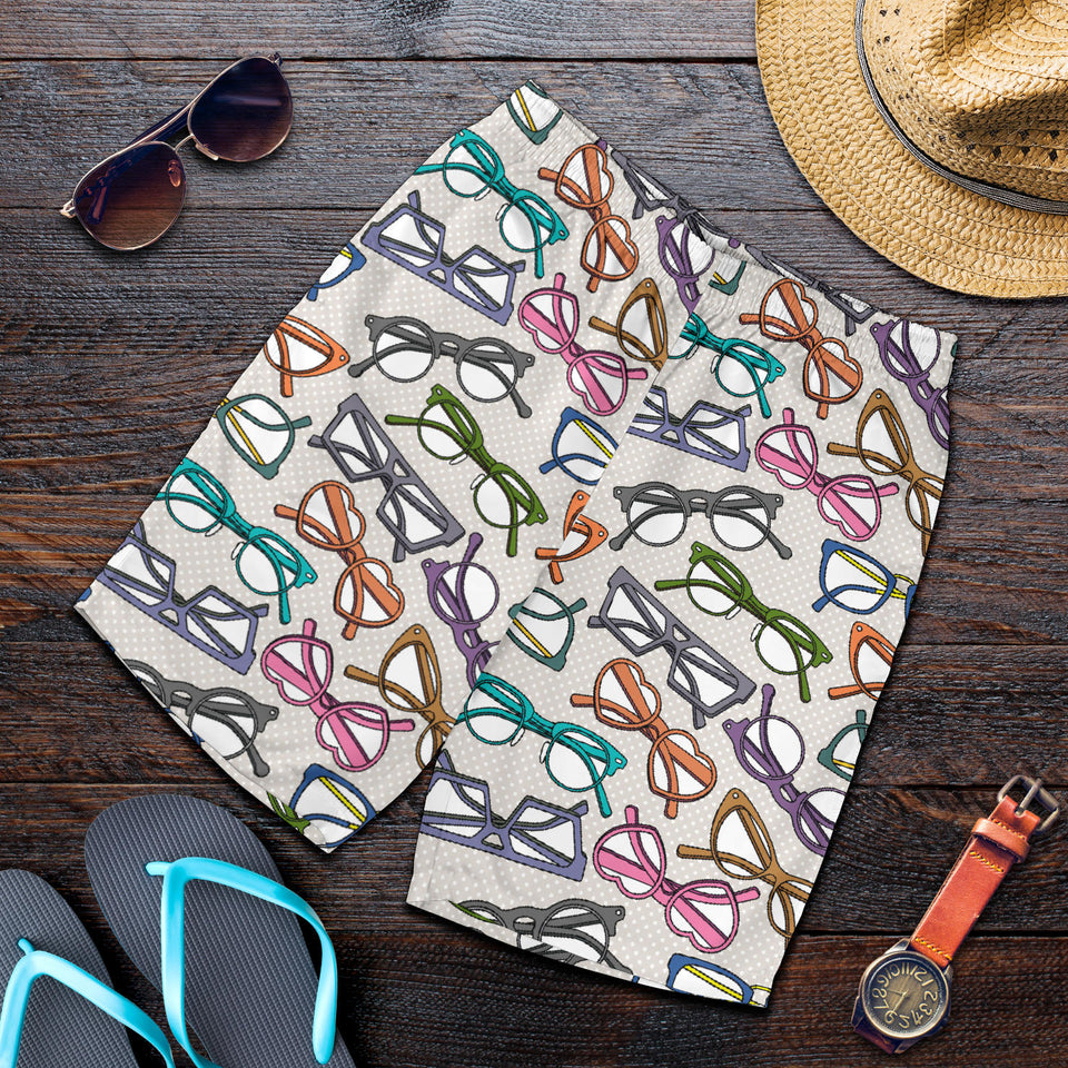 Sun Glasses Pattern Print Design 01 Men Shorts
