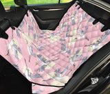 Japanese Crane Rose Pattern Dog Car Seat Covers