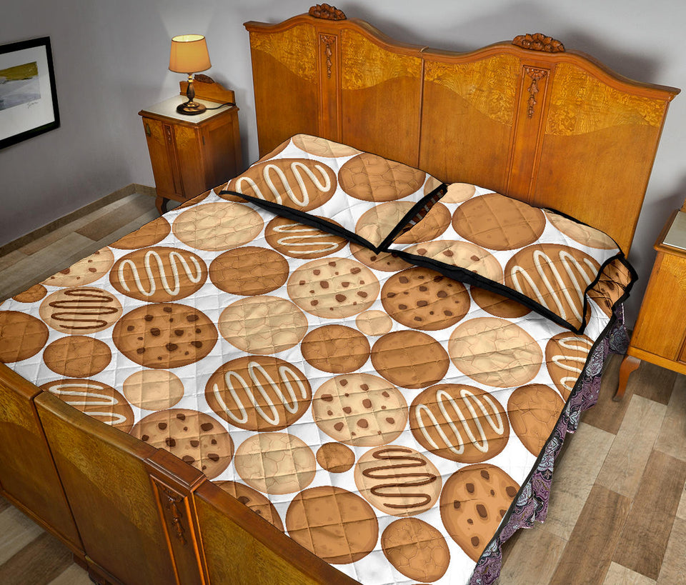 Various cookie pattern Quilt Bed Set