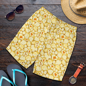 Popcorn Pattern Print Design 04 Men Shorts