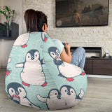 Cute Penguin Pattern Bean Bag Cover