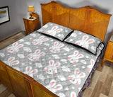 Rabbit cloud Pattern Quilt Bed Set