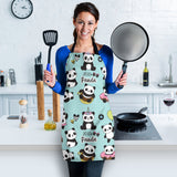 Cute Baby Panda Pattern Adjustable Apron