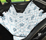 Nautical Steering Wheel Chain Dog Car Seat Covers