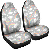 Cute Rainbow Clound Star Pattern  Universal Fit Car Seat Covers