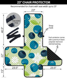 blueberry flower pattern Chair Cover Protector