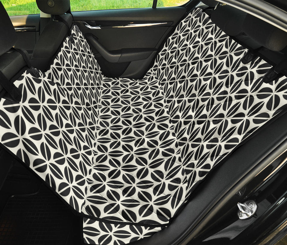 Coffee Bean Abstract Modern Pattern Dog Car Seat Covers
