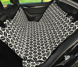 Coffee Bean Abstract Modern Pattern Dog Car Seat Covers
