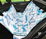 Watercolor Dolphin Pattern Dog Car Seat Covers