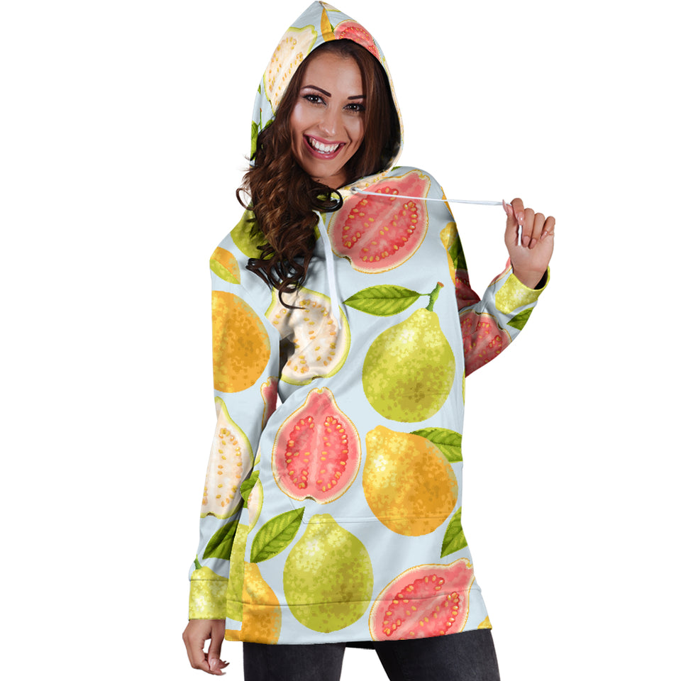 Guava Design Pattern Women'S Hoodie Dress