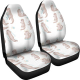 Cute Sea Otters Pattern Universal Fit Car Seat Covers
