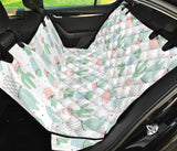 Pastel Colorcactus Pattern Copy Dog Car Seat Covers