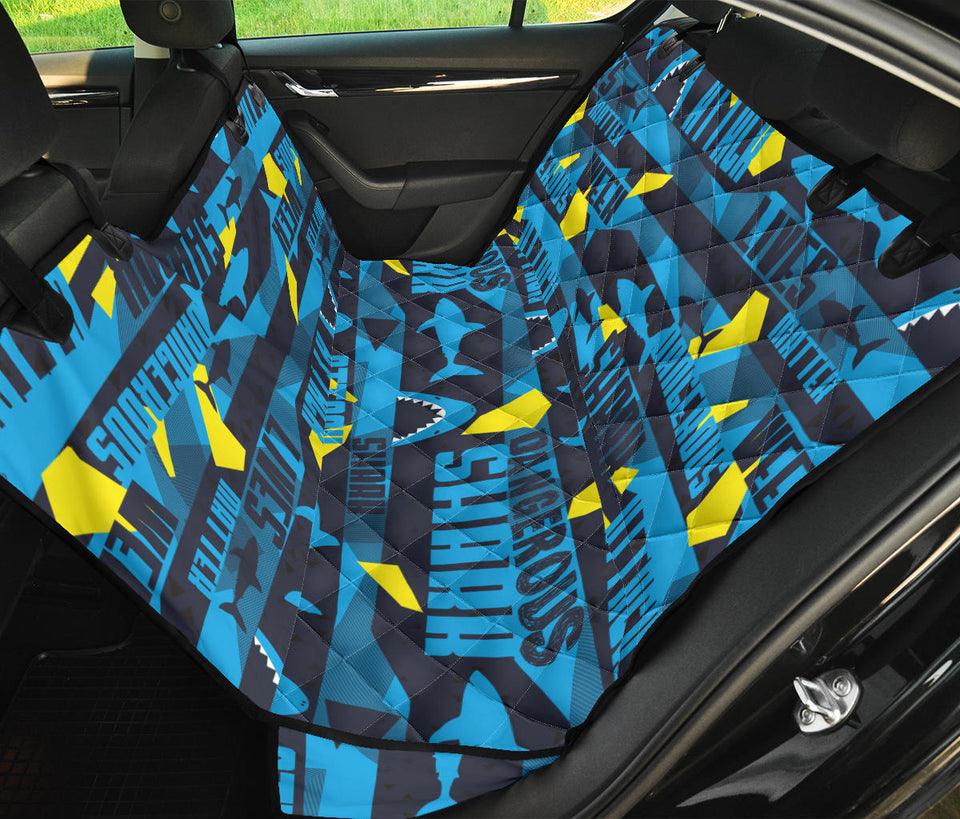 Shark Dangerous Dog Car Seat Covers