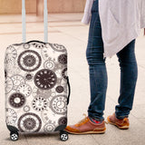 Classic Vintage Clock Pattern Luggage Covers