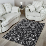 Dice Pattern Print Design 01 Area Rug