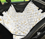 Christmas Tree Christmas Element Silver Gold Pattern Dog Car Seat Covers