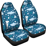 Cute Shark Pattern  Universal Fit Car Seat Covers
