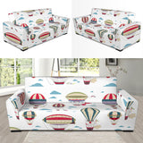 Hot Air Balloon Pattern Sofa Slipcover