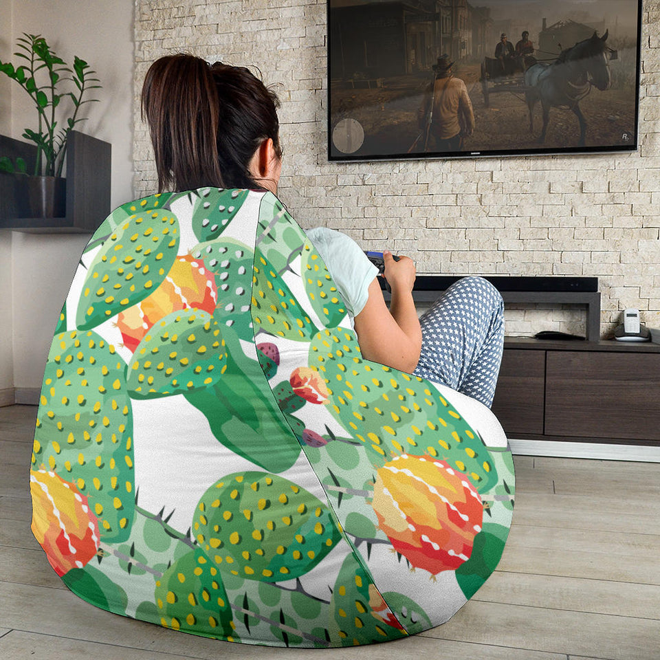 Cactus Design Pattern Copy Bean Bag Cover