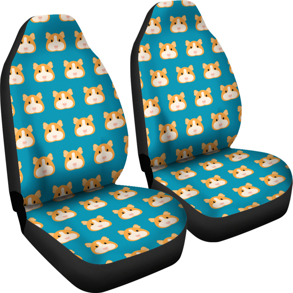 Guinea Pig Pattern Print Design 03 Universal Fit Car Seat Covers