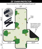 Broccoli pattern Chair Cover Protector