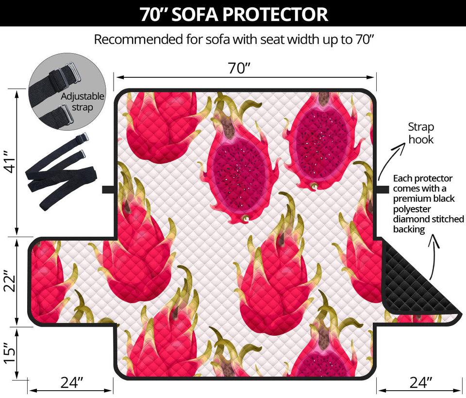 dragon fruits design pattern Sofa Cover Protector