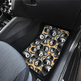 Billiard Ball Pattern Print Design 04 Front Car Mats