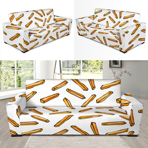 French Fries Potato Pattern Sofa Slipcover