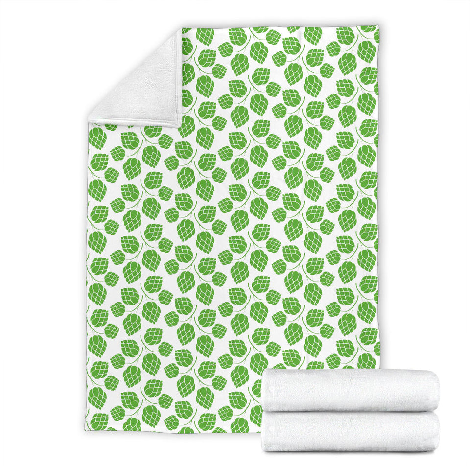Hop Pattern Background Premium Blanket