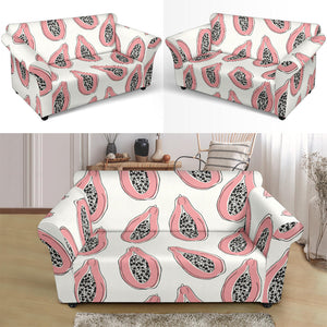 Papaya Pattern Loveseat Couch Slipcover