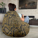 Snake Skin Pattern Bean Bag Cover