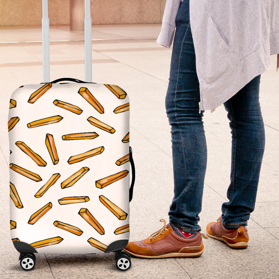 French Fries Potato Pattern Luggage Covers