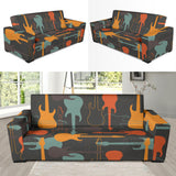 Electric Guitars Pattern Sofa Slipcover