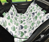 Chameleon Lizard Succulent Plant Pattern Dog Car Seat Covers
