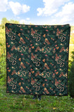 Snake Forest Pattern Premium Quilt