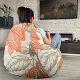 Cocoa Beans Cocoa Tree Pattern Bean Bag Cover