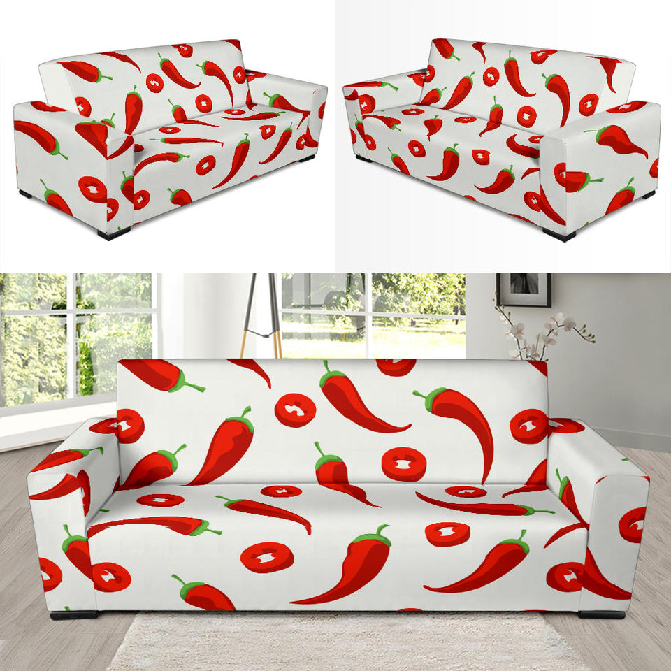 Chili Pattern Sofa Slipcover
