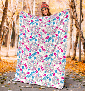Darts Pattern Print Design 01 Premium Blanket