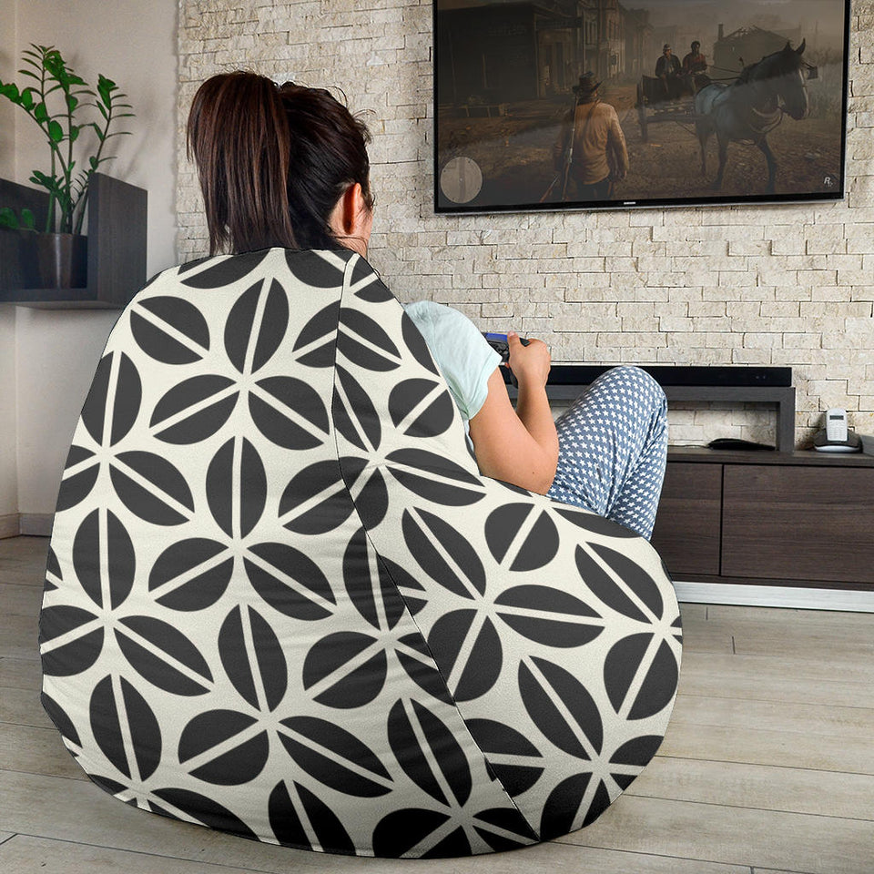Coffee Bean Abstract Modern Pattern Bean Bag Cover