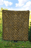 Snake Skin Pattern Premium Quilt