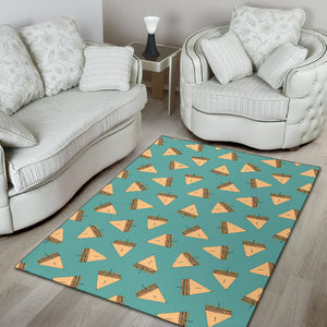 Sandwich Pattern Print Design 03 Area Rug