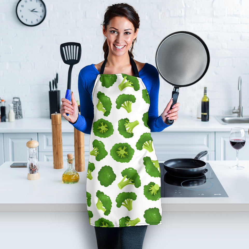 Cute Broccoli Pattern Adjustable Apron