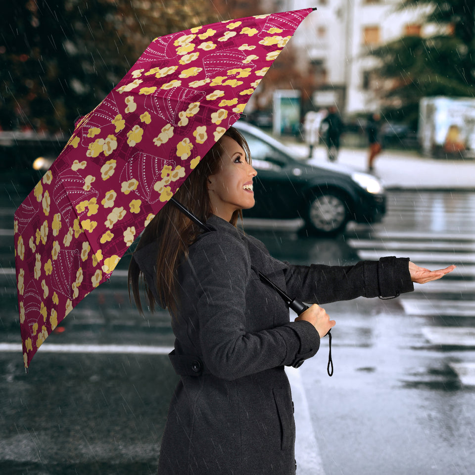 Popcorn Pattern Print Design 02 Umbrella