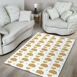 Pancake Pattern Print Design 03 Area Rug