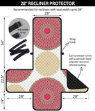 Circle indian pattern Recliner Cover Protector